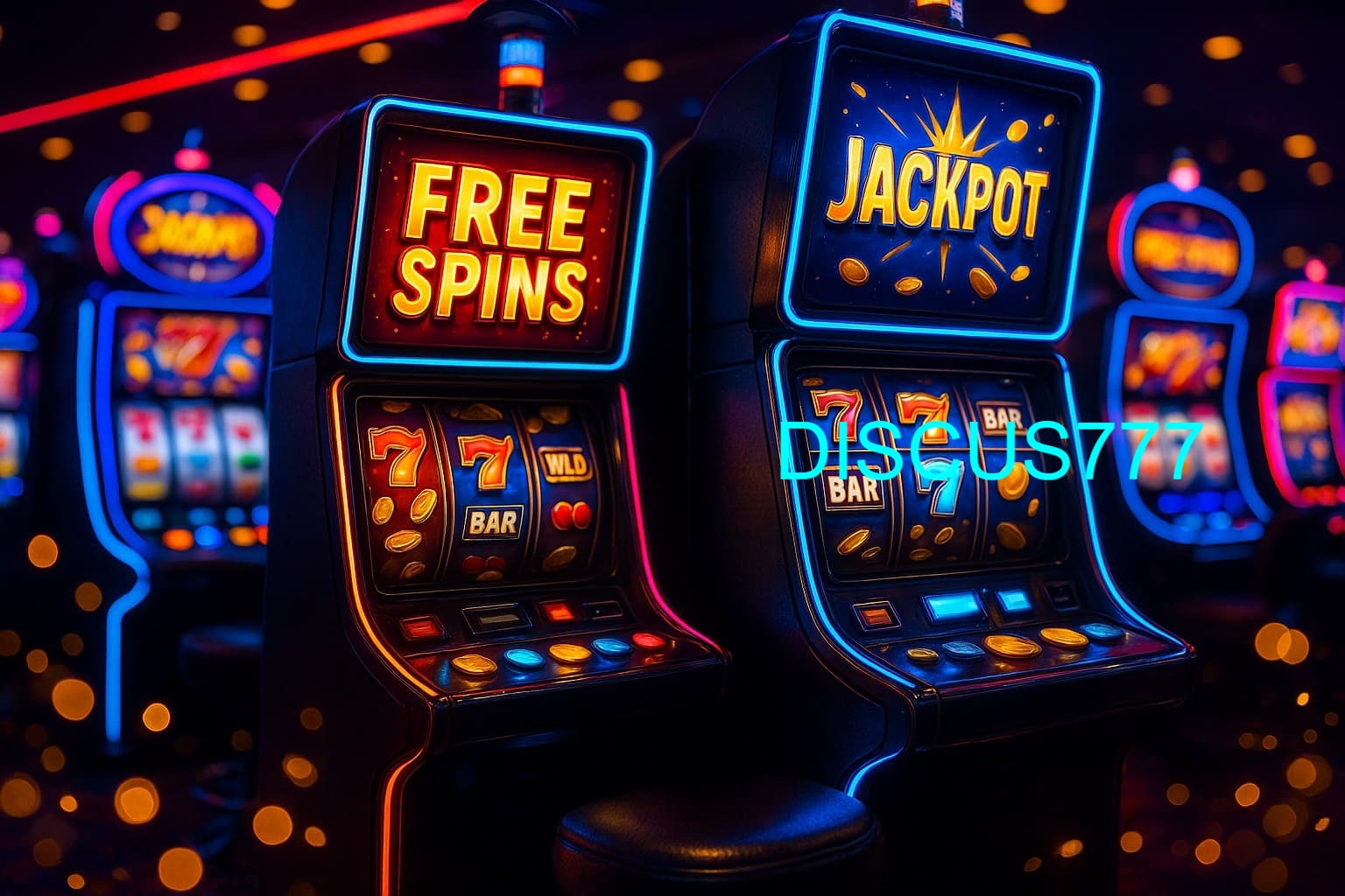 Diversos jogos de caça-níqueis